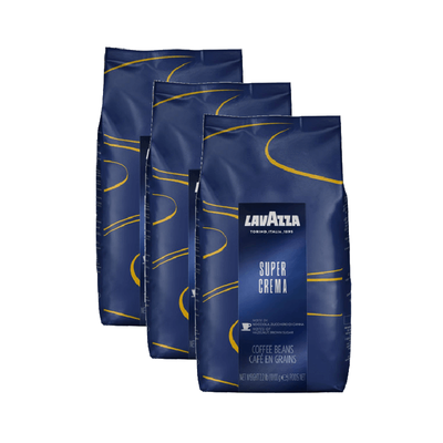 3 ק"ג פולי קפה לוואצה סופר קרמה - Lavazza Super Crema