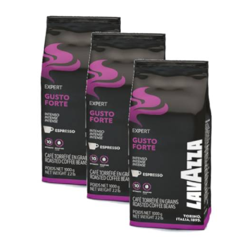 3 ק"ג פולי קפה לוואצה גוסטו פורטה - Lavazza Gusto Forte