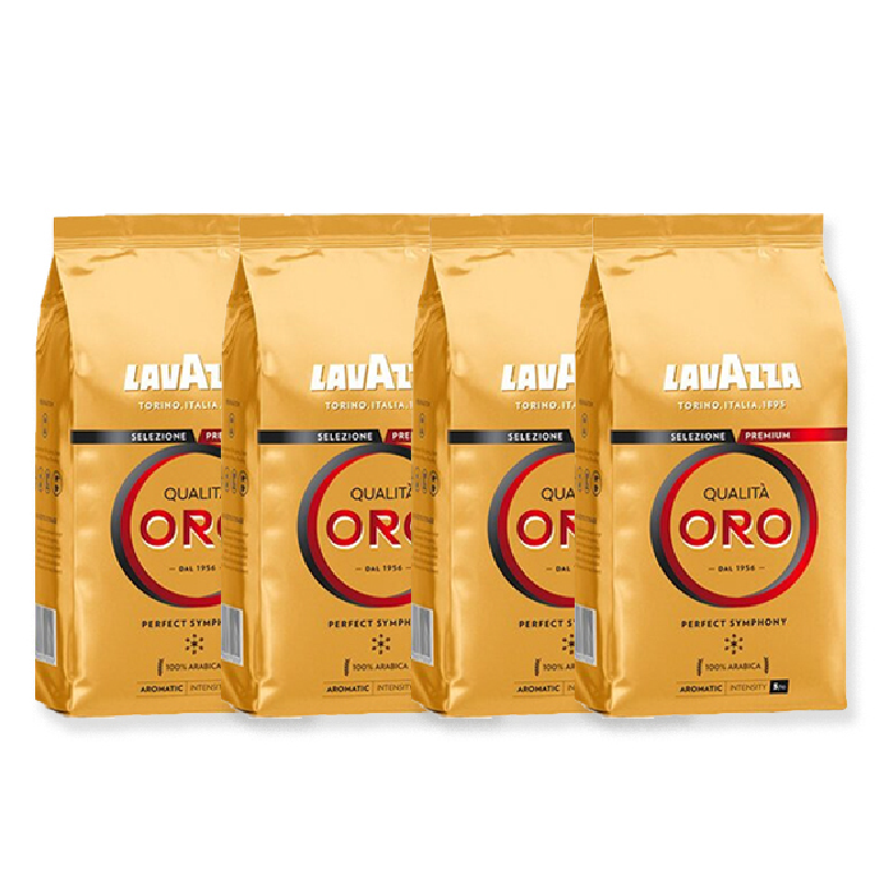 4 ק"ג פולי קפה לוואצה אורו - Lavazza Qualita Oro