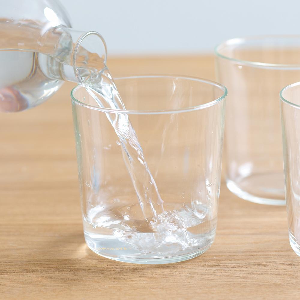 כוס זכוכית נמוכה 330 מ״ל מקולקציית אורבן גלאס - URBAN GLASS
