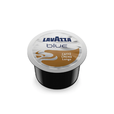 100 קפסולות לוואצה בלו קפה קרמה לונגו - Lavazza Blue Cafe Crema Lungo