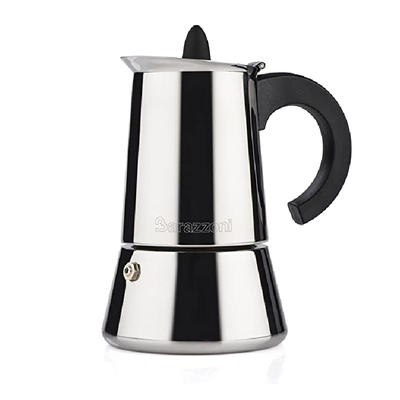 מקינטה ל-6 כוסות - Barazzoni Steel