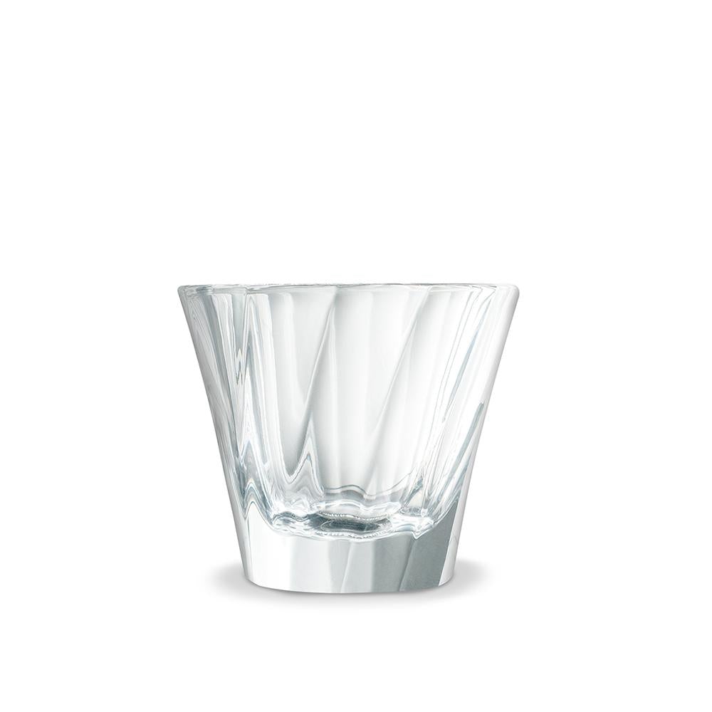כוס אספרסו 70 מ״ל ״טוויסטד״ מקולקציית לוברמיקס אורבן גלאס - Loveramics Urban Glass 