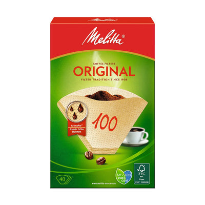 40 פילטרים מנייר אורגינל 100 של מליטה - Melitta Original 100